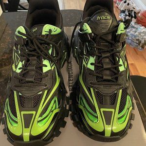 Size 12 - Balenciaga Track.2 Trainer Black Green